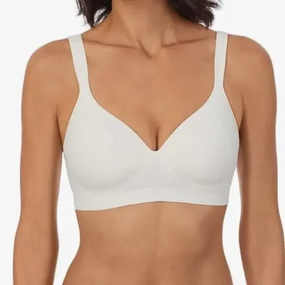 *Carole Hochman Seamless Comfort Bra Black/Moonlight - SMALL - Picture 4 of 5